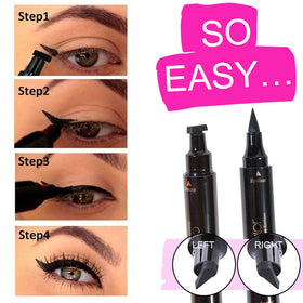 docolor double-ended pen displaying stamp and liquid liner for precision