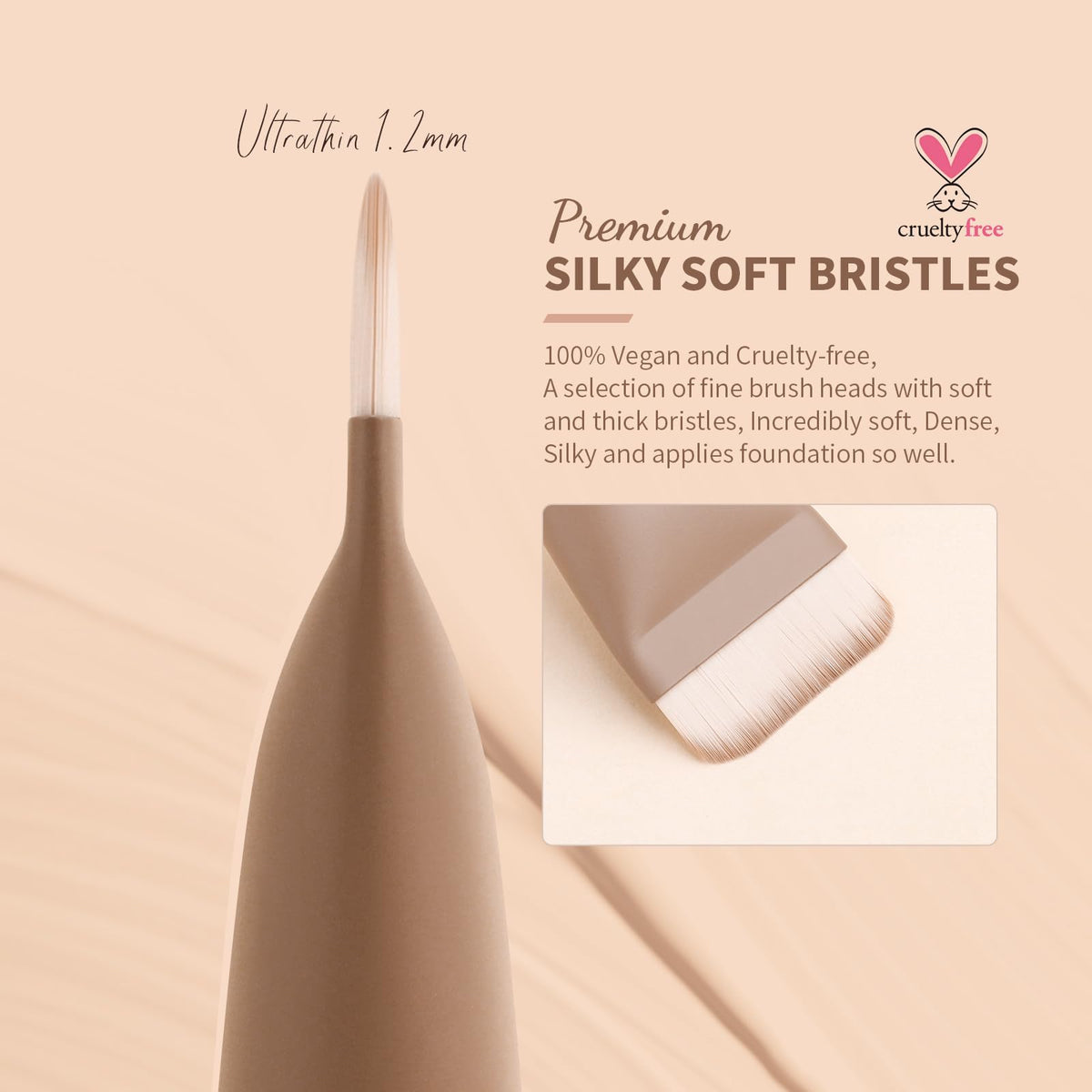 docolor brush held in hand to show size and scale for easy, ergonomic application