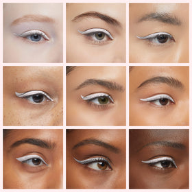 docolor eyeliner applied along lashline for clean definition