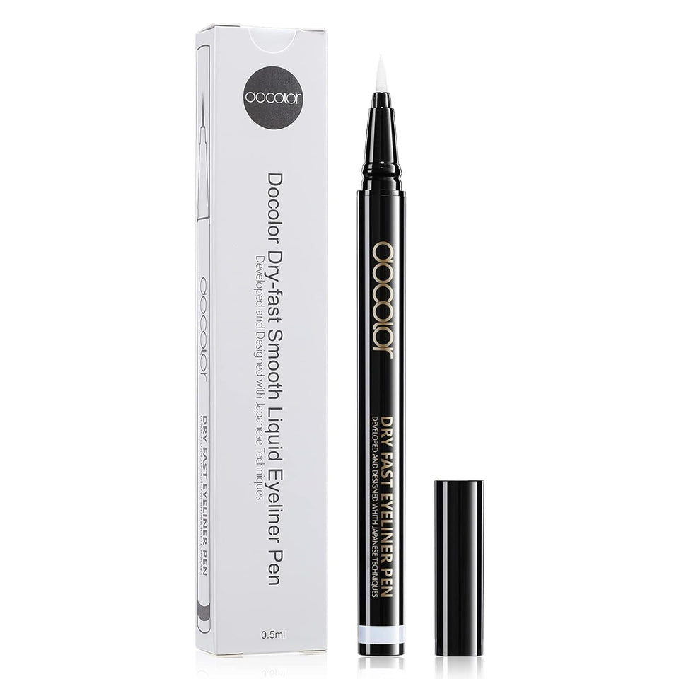 docolor front packaging showing white eyeliner and benefits