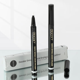 docolor waterproof test with water drops showing lasting hold