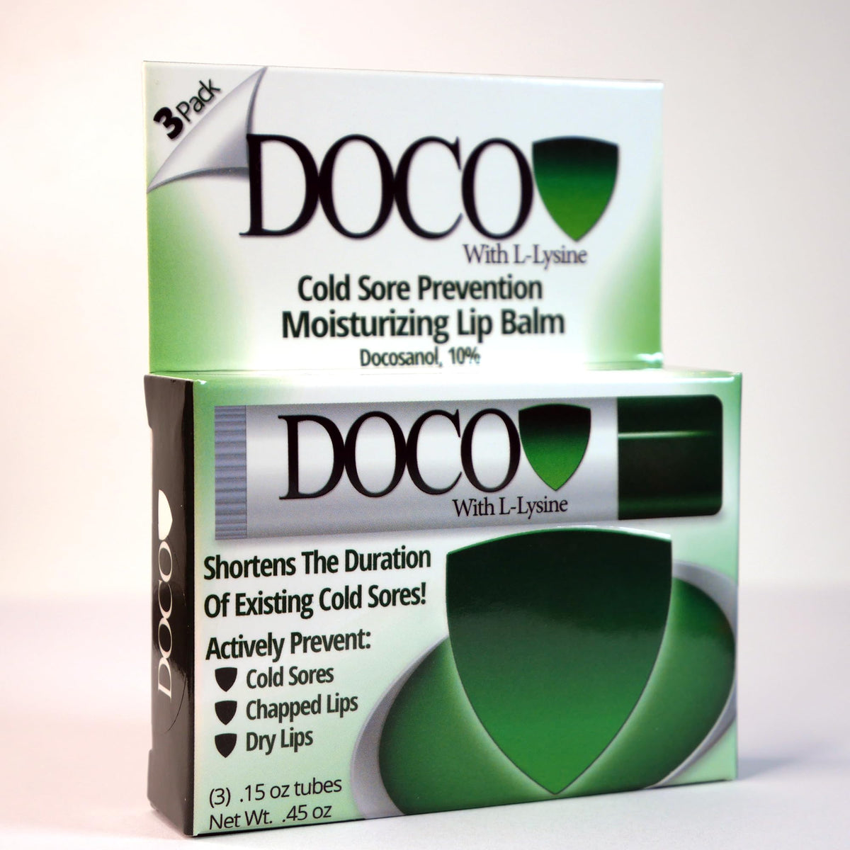 DOCO DocoShield texture close-up demonstrating smooth balm surface and quick absorption