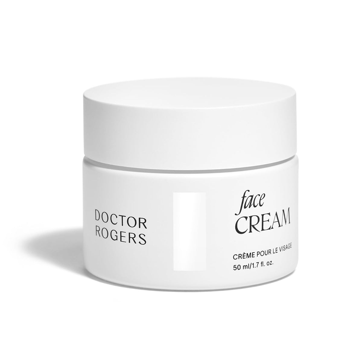 Doctor Rogers front jar showing clean packaging and clear product identity for trust