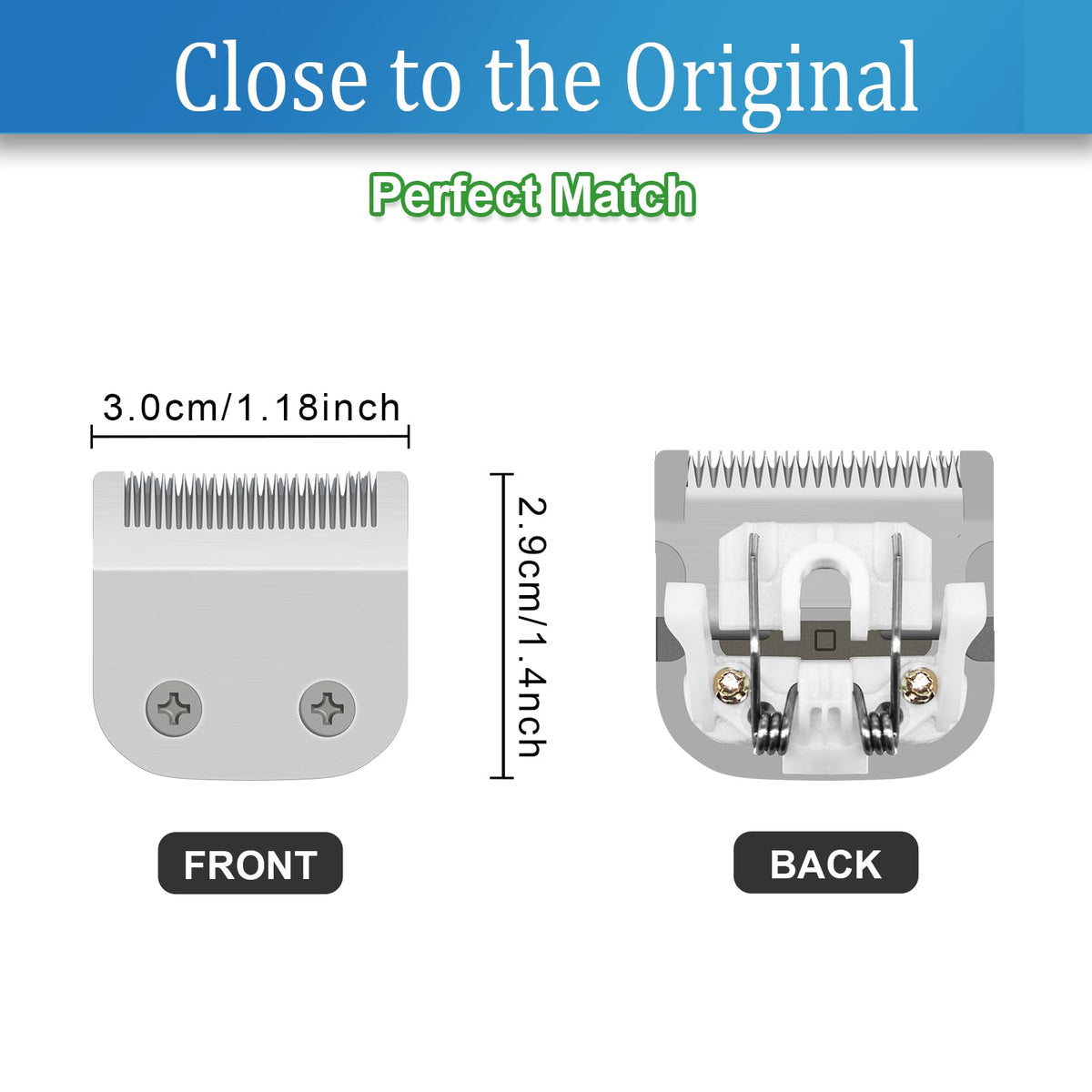DODAER blade close-up of teeth detail, demonstrating sharp stainless-steel durability