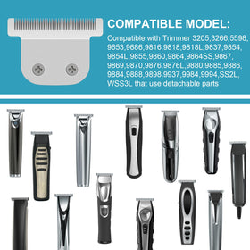 DODAER blade installed in Wahl trimmer showing quick replacement benefit
