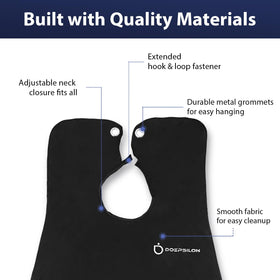 DOEPSILON textured 300D nylon fabric close-up demonstrating waterproof, anti-static benefit