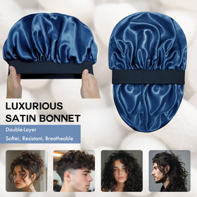 Doitory satin lining close-up showing smooth interior that reduces friction