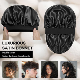 Doitory close-up of satin inner lining highlighting smooth fabric and hair protection