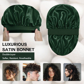 Doitory satin lining close-up highlighting smooth texture and reduced friction benefit