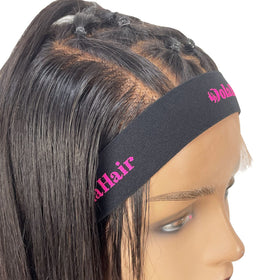 Dolahair before and after lace blending for natural hairline