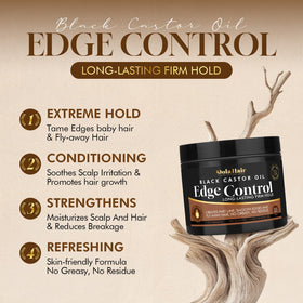 Dolahair product label close-up noting aloe and honey ingredients
