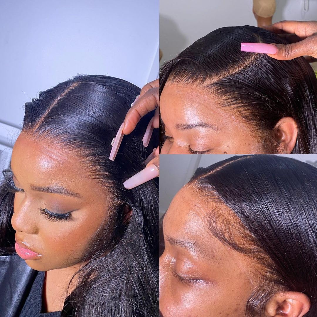 Dolahair glue dried clear on skin, invisible bonding for realistic hairlines