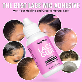 Dolahair melting spray bottle close-up highlighting easy mist application for blending