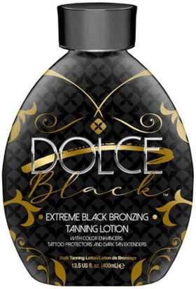 Dolce Black front packaging showing product and benefits