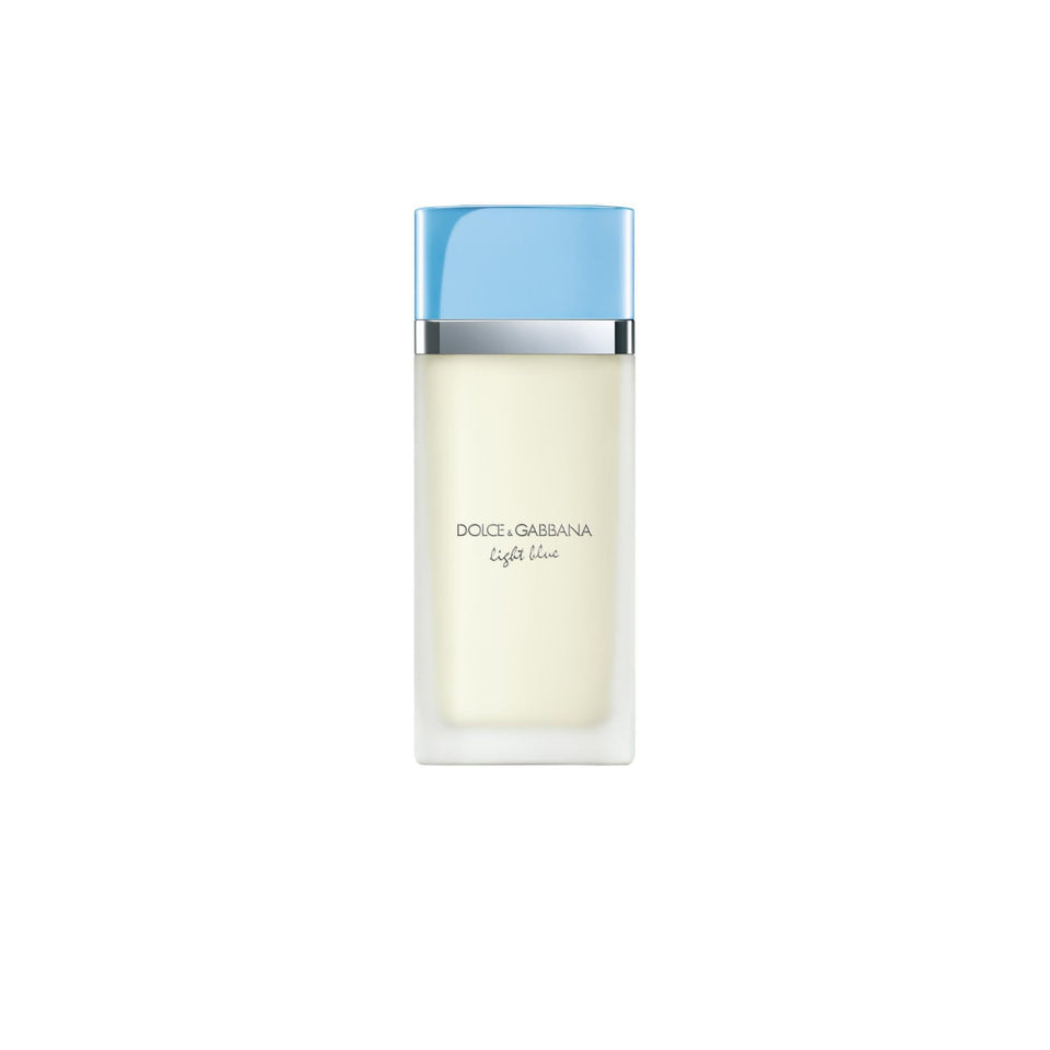 Dolce&Gabbana Light Blue front bottle view showing fresh design and instant appeal