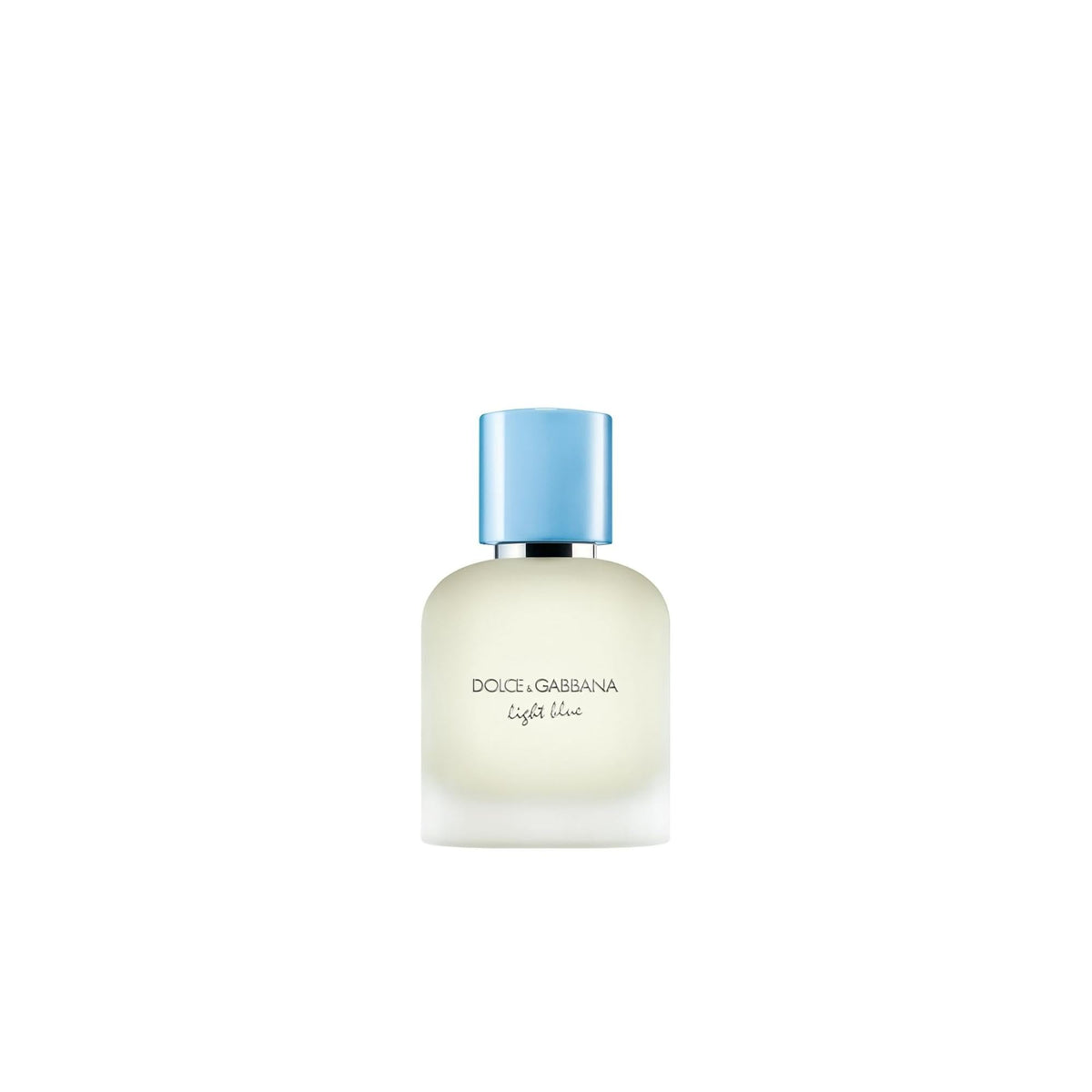 Dolce&Gabbana Light Blue bottle front view showing elegant design and instant freshness