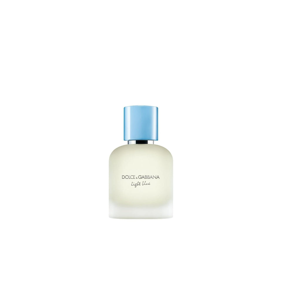 Dolce&Gabbana Light Blue bottle front view showing elegant design and instant freshness