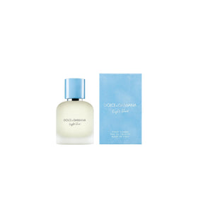 Dolce&Gabbana Light Blue side label detail highlighting brand and fragrance identity