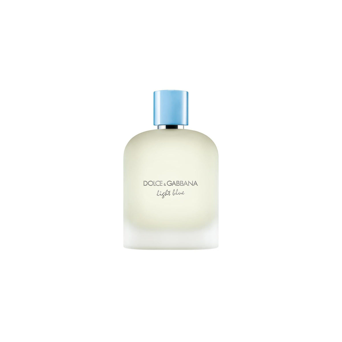 Dolce&Gabbana bottle front view showing clean Mediterranean-inspired design and daily freshness