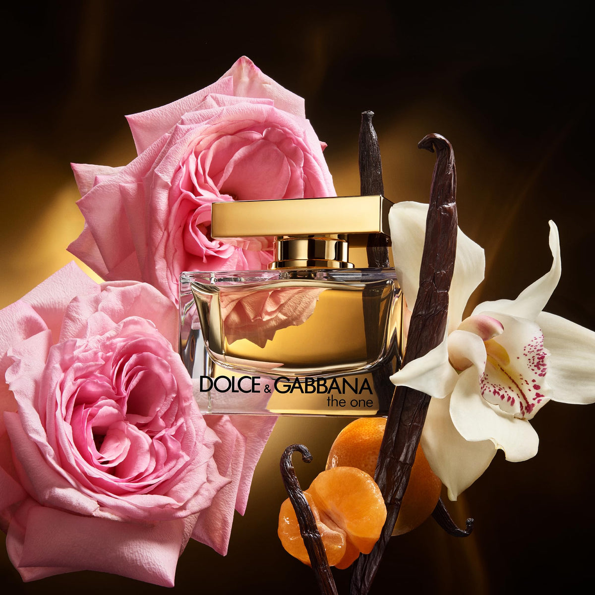 Dolce&Gabbana The One outer box packing visible with luxury presentation benefit
