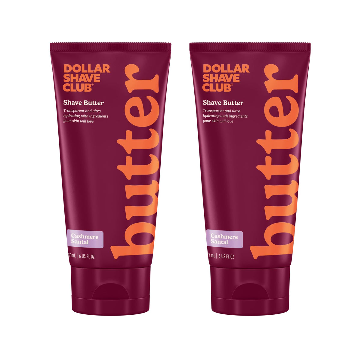 Dollar Shave Club front packaging showing product and scent benefits
