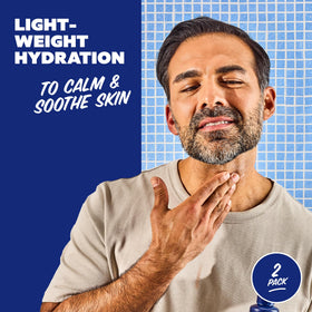 Dollar Shave Club gel texture close-up illustrating lightweight absorption