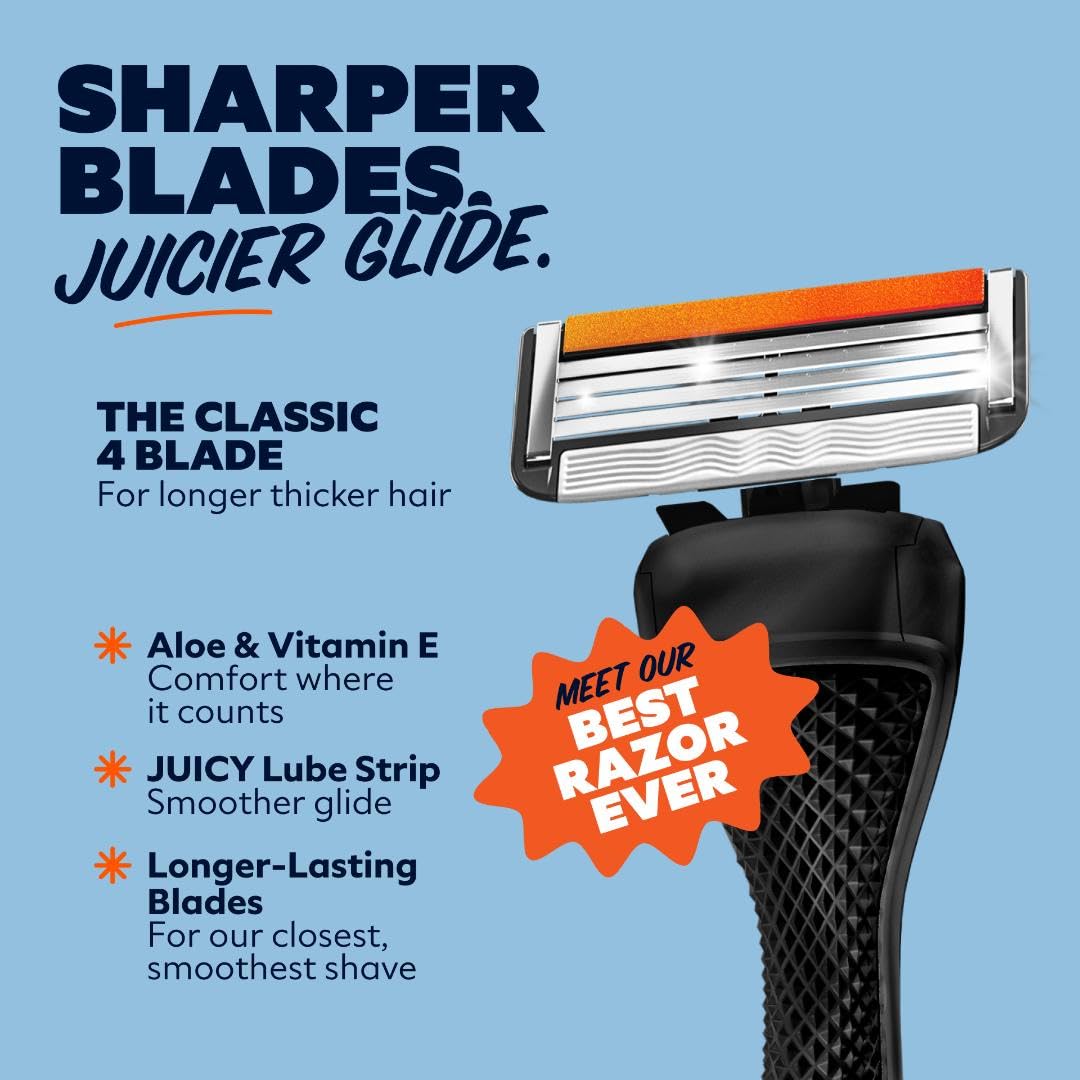 Dollar Shave Club kit inside a travel pouch illustrating portability benefit
