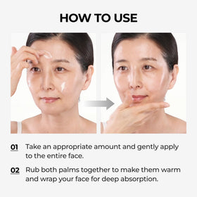 DOMINAS conceptual before-and-after graphic illustrating improved spot visibility
