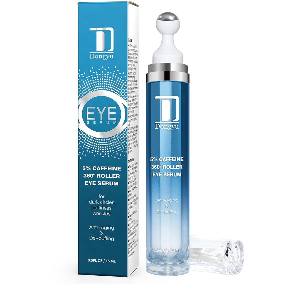 Dongyu front packaging showing rollerball and compact design benefit refresh