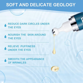 Dongyu serum droplet on skin highlighting lightweight absorption benefit