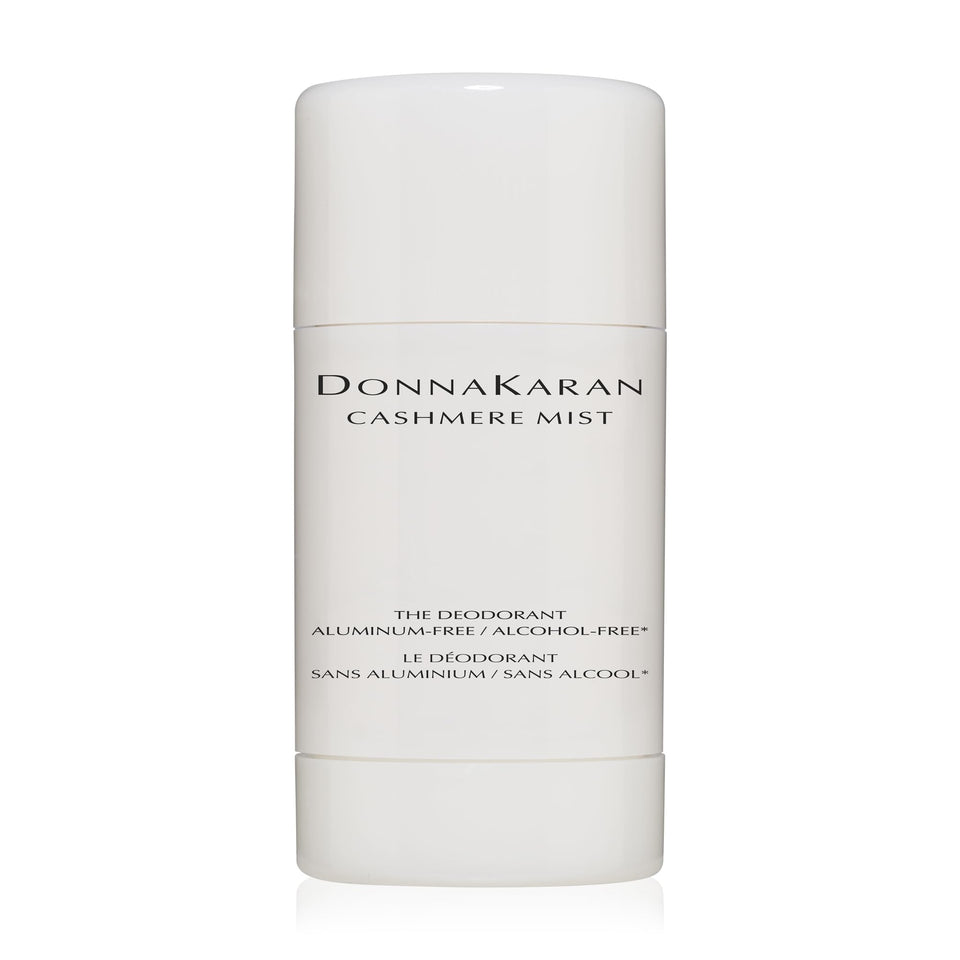 Donna Karan Cashmere Mist front packaging showing stick and branding for elegant scent