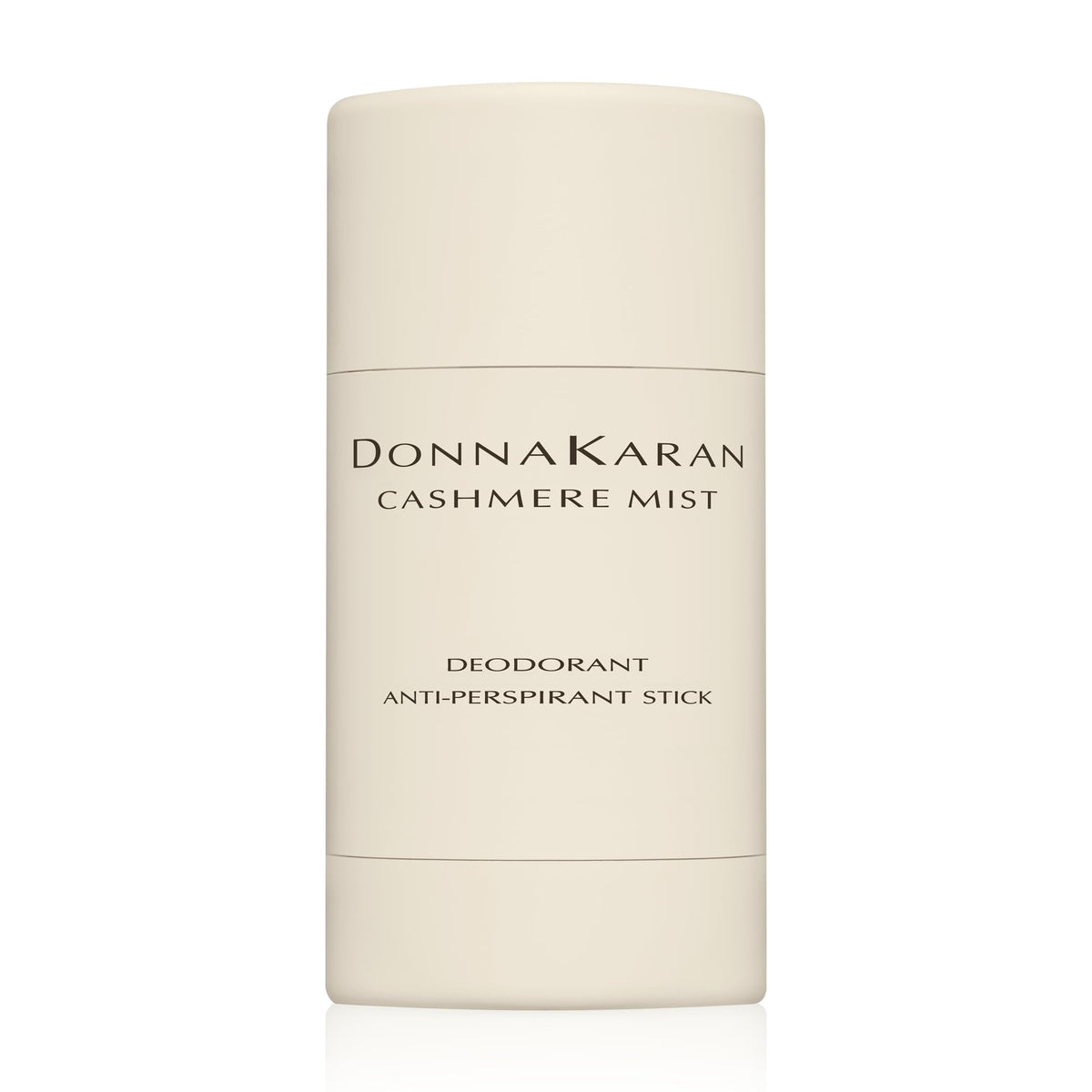 Donna Karan Cashmere Mist stick front packaging showing compact travel convenience