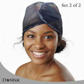 DONNA satin texture detail showing smooth fabric to reduce frizz