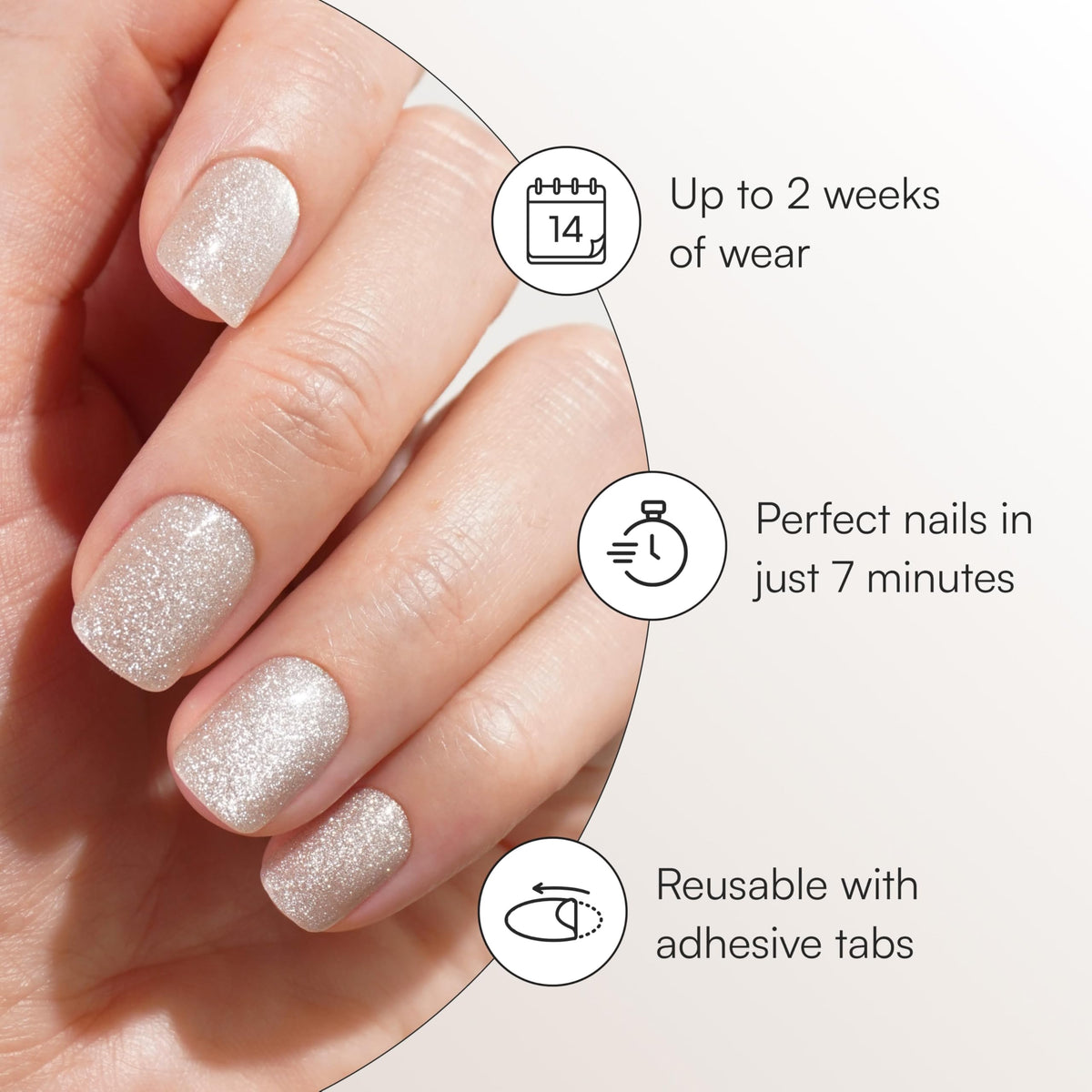 DOONAILS soft gel texture close-up highlighting smooth flexibility and comfortable wear