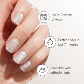 DOONAILS soft gel texture close-up highlighting smooth flexibility and comfortable wear