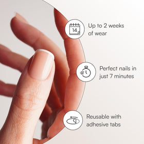 DOONAILS soft gel close-up texture highlighting flexible comfort and natural fit