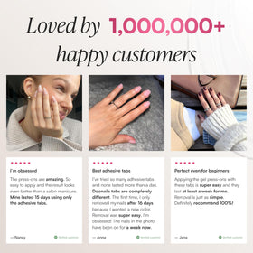 DOONAILS nails at an evening event illustrating long-lasting, stylish wear