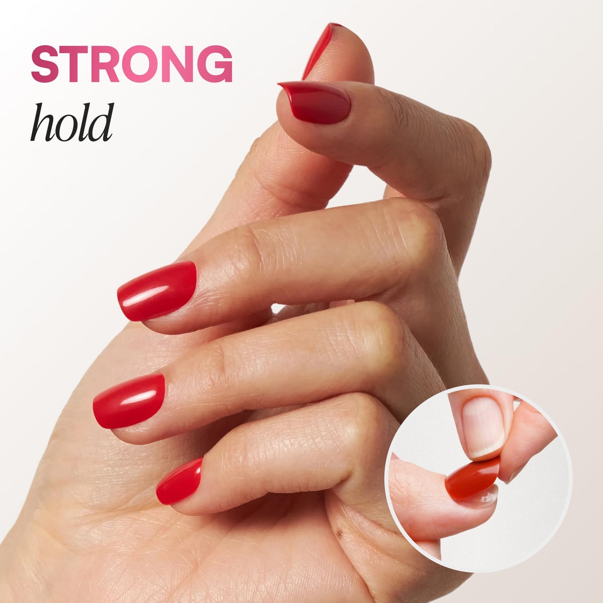 DOONAILS press-on nails worn in daily tasks demonstrating secure hold
