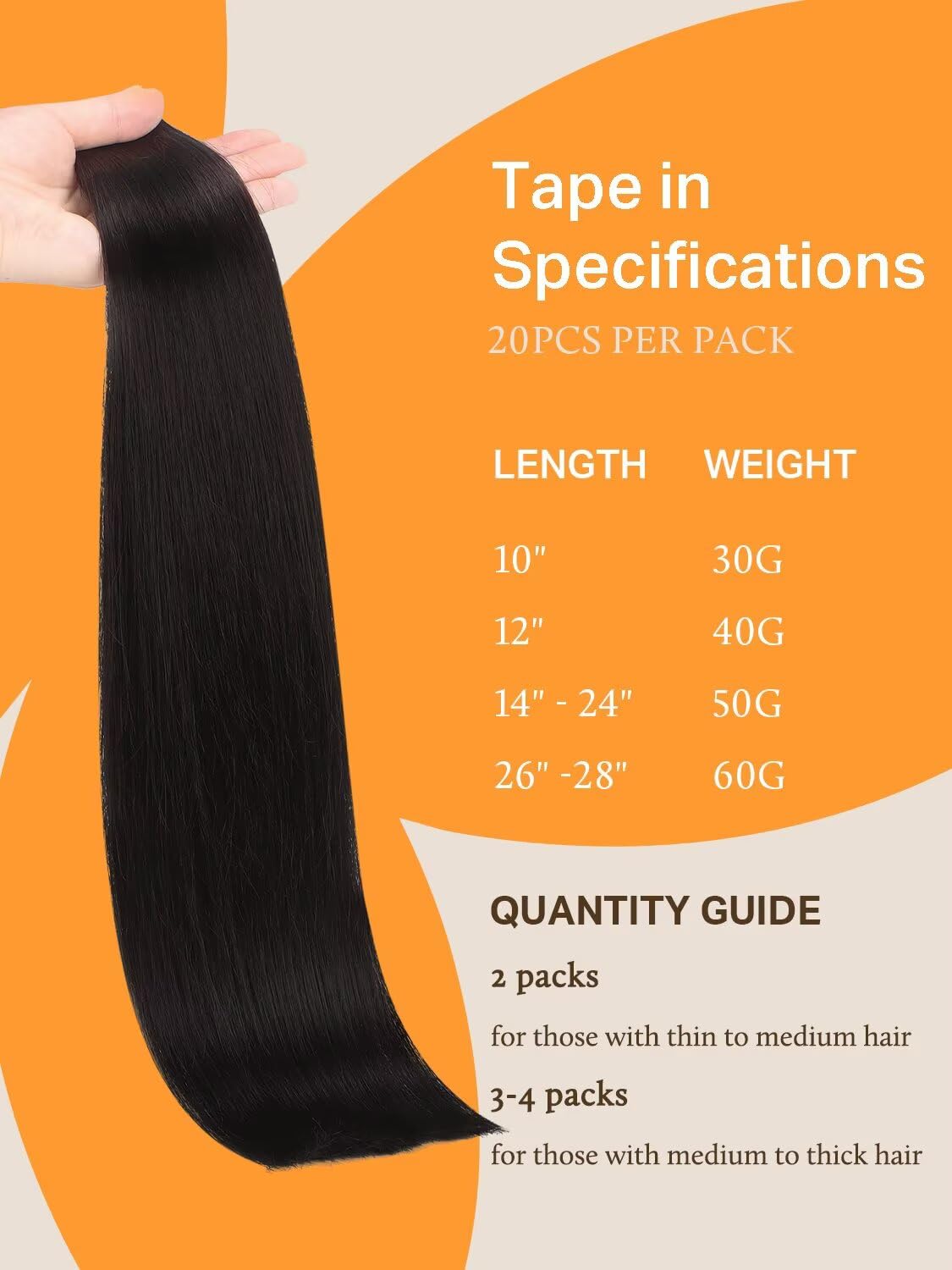 DOORES installed tape-in extensions side view demonstrating natural blend