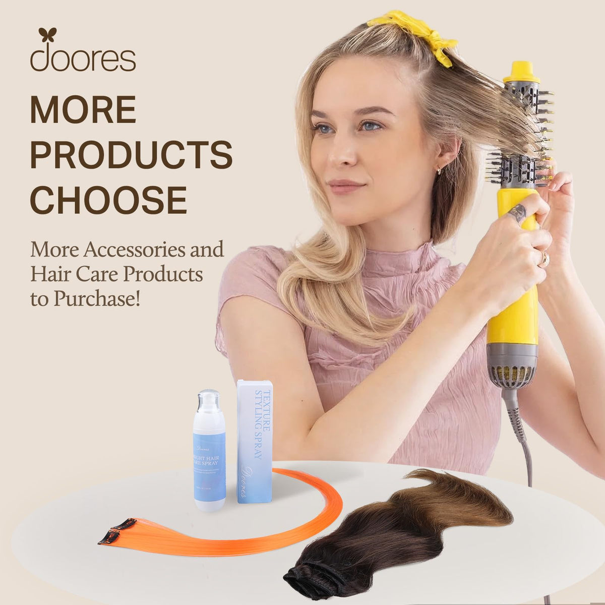 DOORES storage pouch and accessories keeping extensions protected and organized