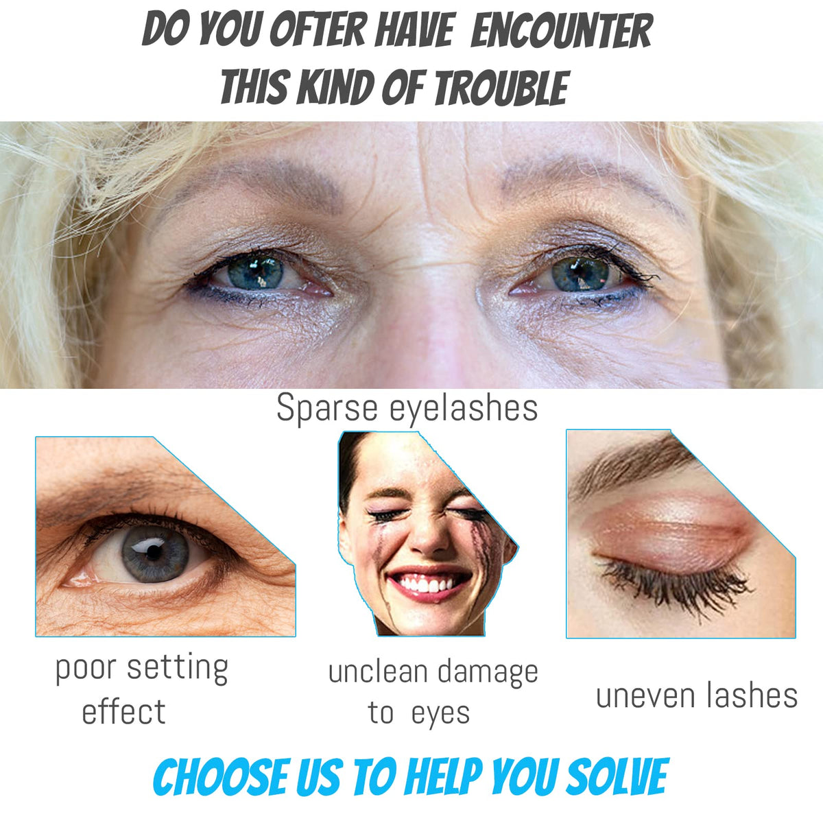 dootdott application on an older woman illustrating gentle coverage and comfortable wear