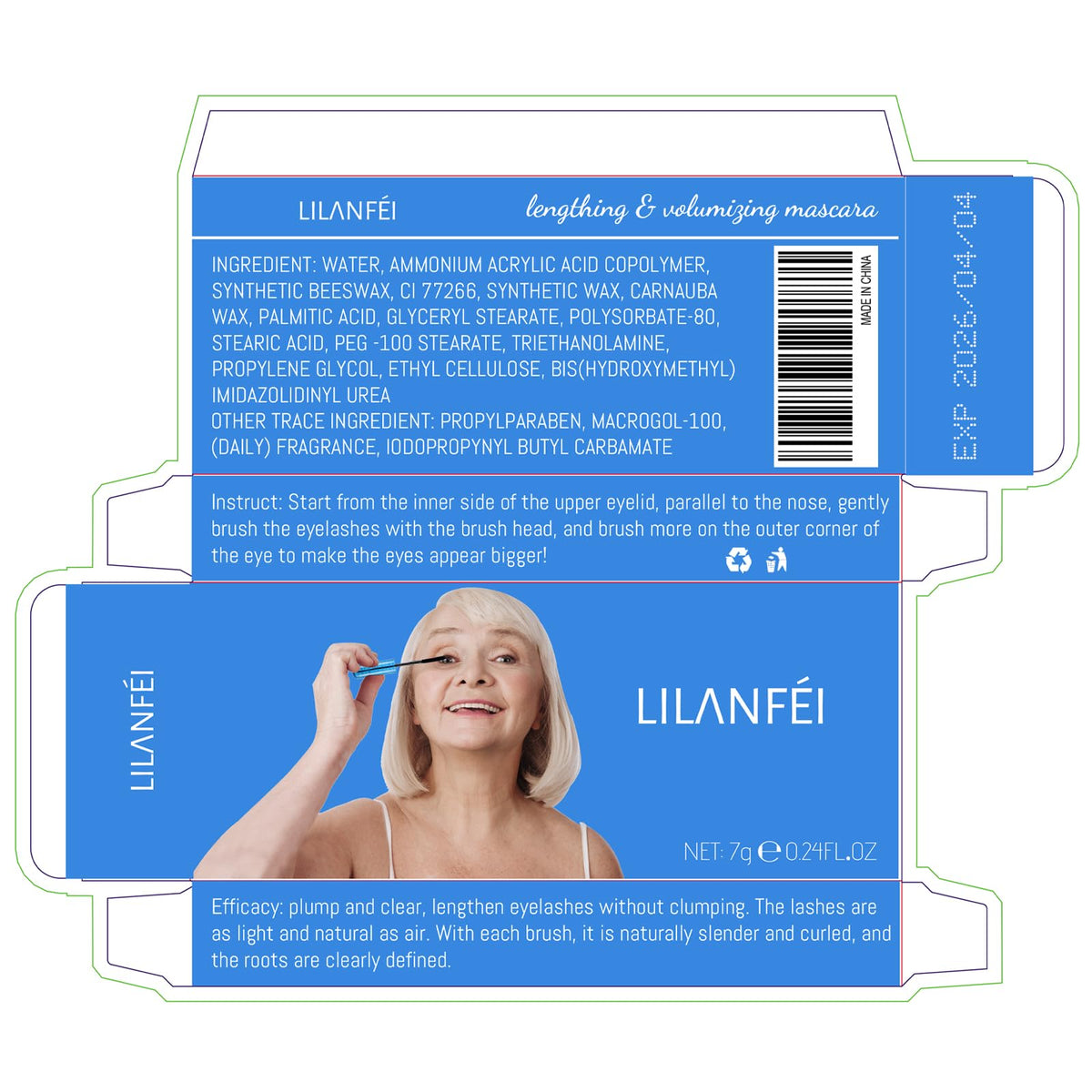 dootdott label ingredient list close-up emphasizing hypoallergenic, neutral pH formula