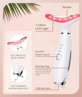 Dopsikn heat indicator glowing to show 113°F thermal therapy for soothing warmth