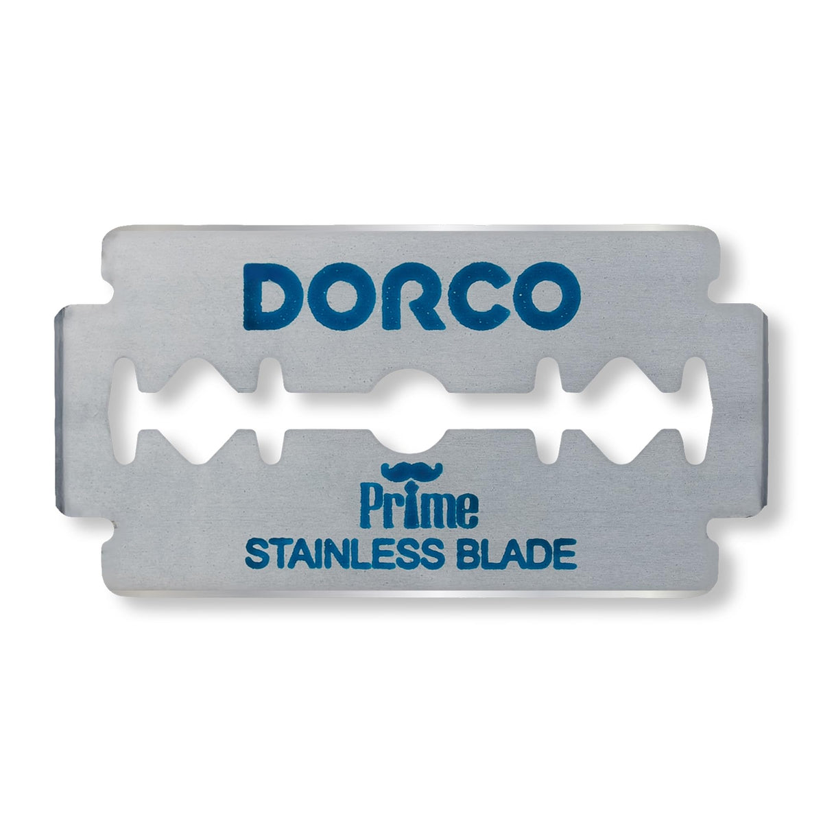 DORCO blade close-up edge showing sharpness and precise shave