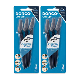 DORCO Line-Up Razor front packaging showing two razors and compact design benefit