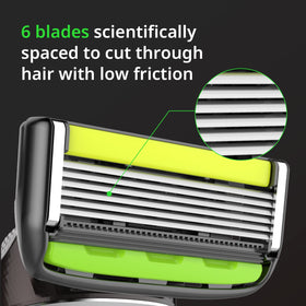 DORCO razor in hand demonstrating control and pivot action
