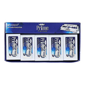 DORCO unboxed blades fanned out highlighting consistent quality and quantity