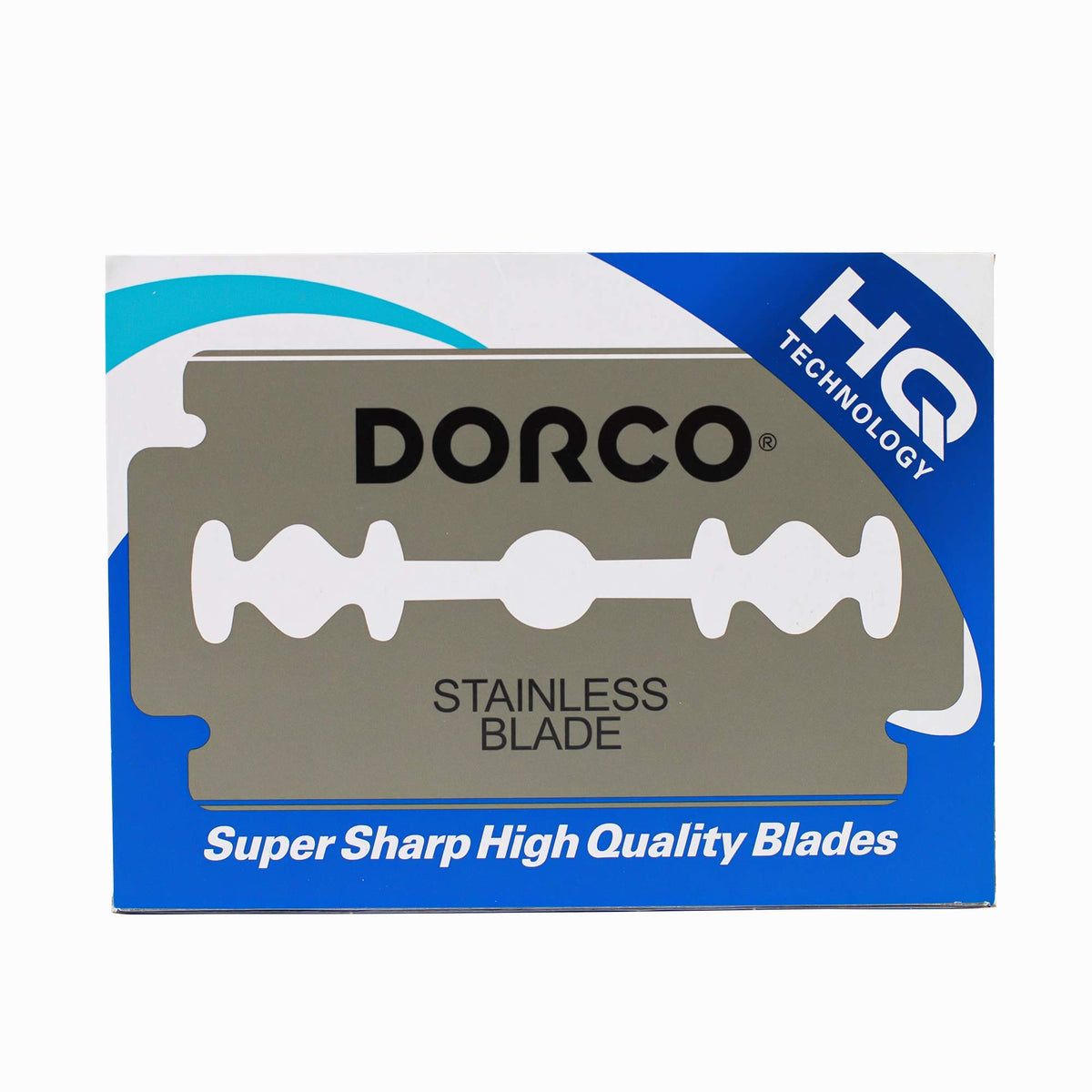 DORCO blade edge close-up revealing sharp grind and consistent cut quality benefit
