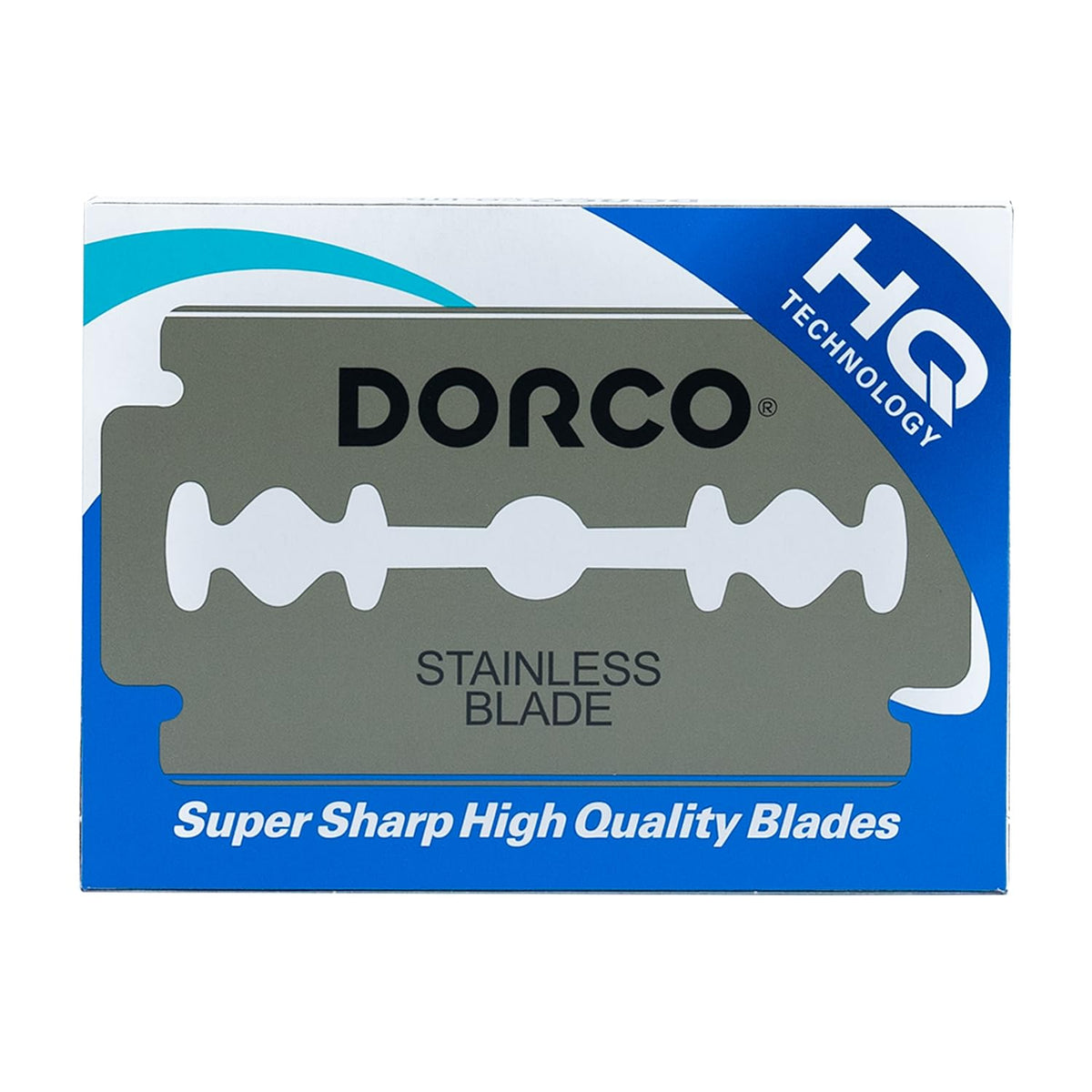 Dorco ST300 front packaging showing 100-count supply and benefits