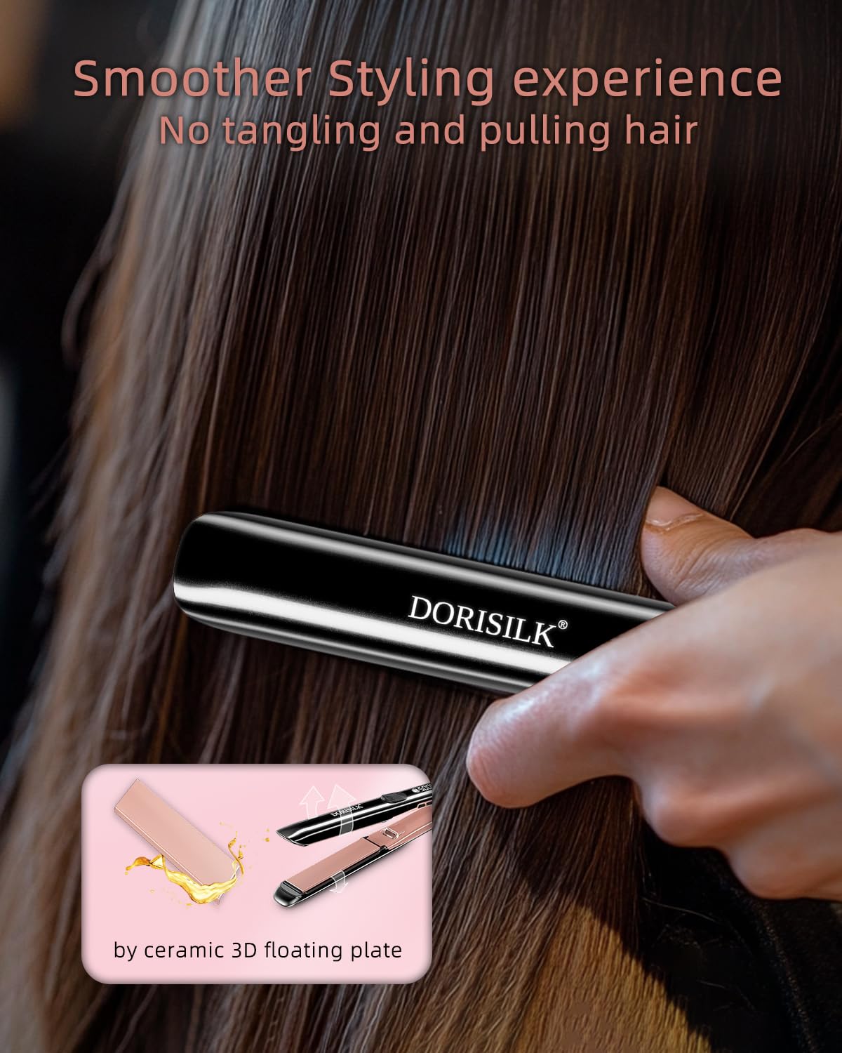 DORISILK packaging and accessories including travel-ready components